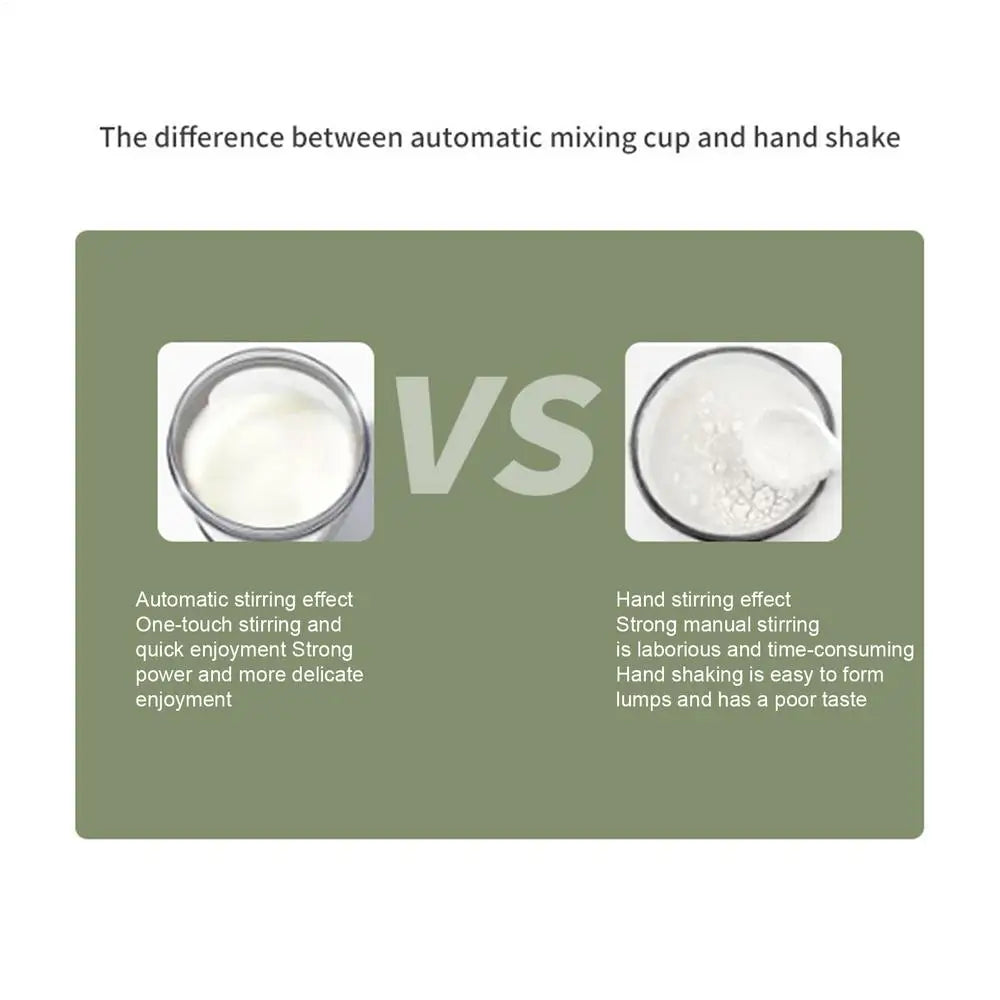 Stirring Mug Blender Shaker Bottles for Protein Mixer Bottles High Speed Mixing Mug Automatic Stirring Cup for Coffee