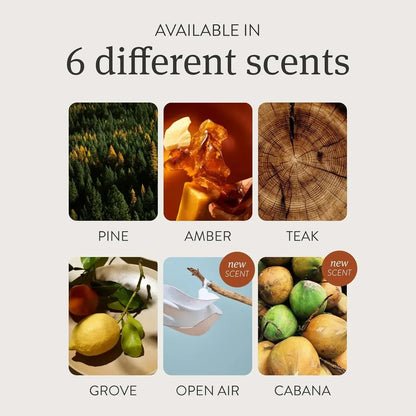 Smell Dream Car Air Freshener - Wooden Deodorizer - Vehicle Odor Remover - Auto Scent Diffuser - Long-Lasting Car Freshening