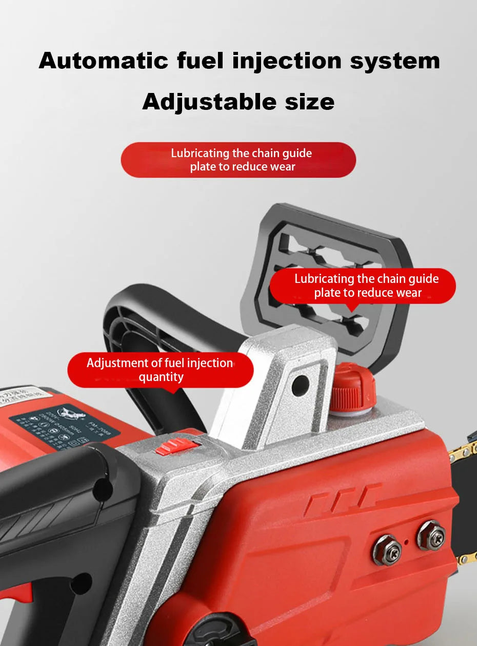 220V Plug-in Electric Saw Home Small Handheld Felling Saw Electric Chain Saw Cutting Saw Portable Electric Saw Chain Electric Sa