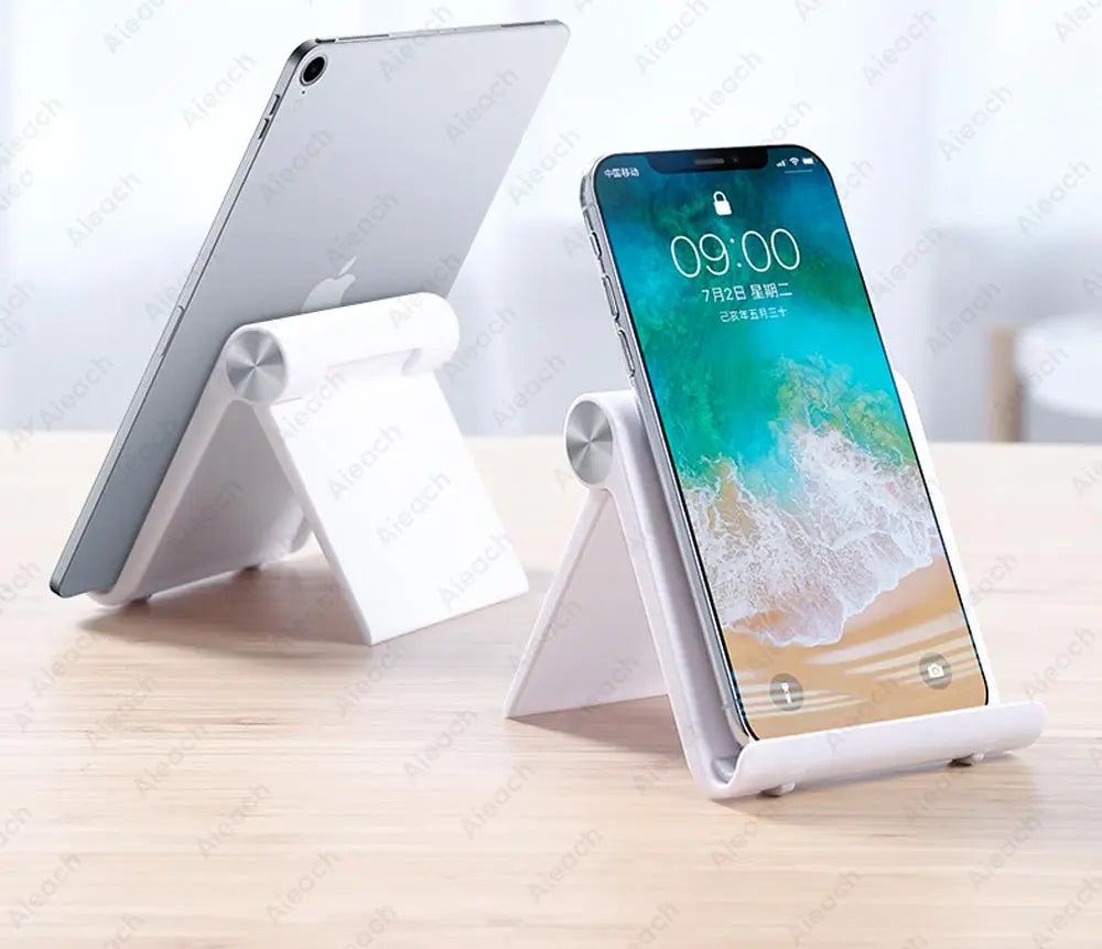 AIEACH Tablet Phone Stand iPad Stand For iPad Pro iPhone Xiaomi Adjustable Desktop Tablet Support Phone Holder Tablet Stand