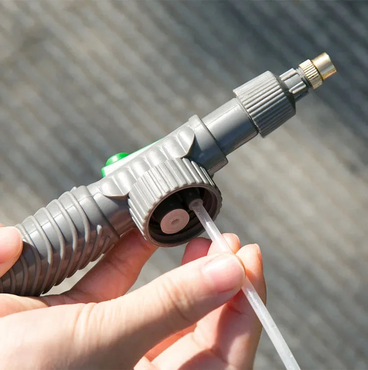 High Pressure Manual Sprayer Adjustable Nozzle Garden & Agriculture Multi-Purpose Ergonomic Tool for Drink Bottles
