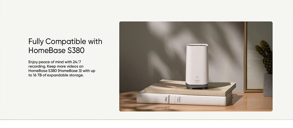 eufy Security Indoor Cam C210 1080p Resolution Security Camera with 360° PTZ Plug-in Security Indoor Camera with 2.4G Wi-Fi