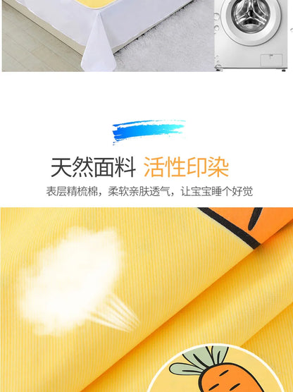 Newborn Cartoon Urine Pad Portable Cute Double Sided Bed Mat Waterproof Washable Diaper Changing Pad Children Diaper Products