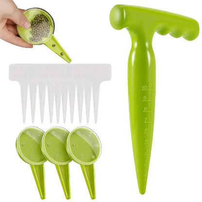 Garden Seeder Set Gardening Sower Household Manual  Multifunction Adjustable Gardening Tools Plant Seeding Dispenser Accessories