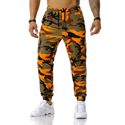 Autumn Spring Camouflage Joggers Pants Men Cargo Pants Multi-pocket Sweatpant Men Hip Hop Casual Trousers Joggers Male XXXL