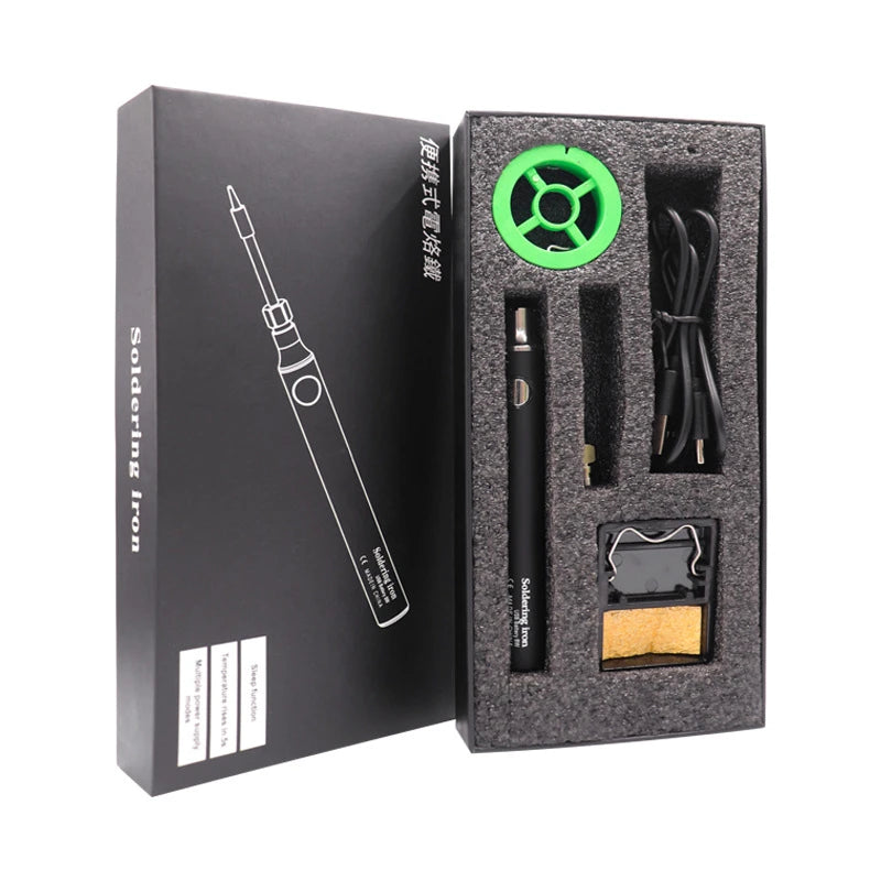 Xiaomi Wireless Charging Electric Soldering Iron Solder Iron Mini Portable Soldering Iron Tip Rework Accessories Tool Parts NEW