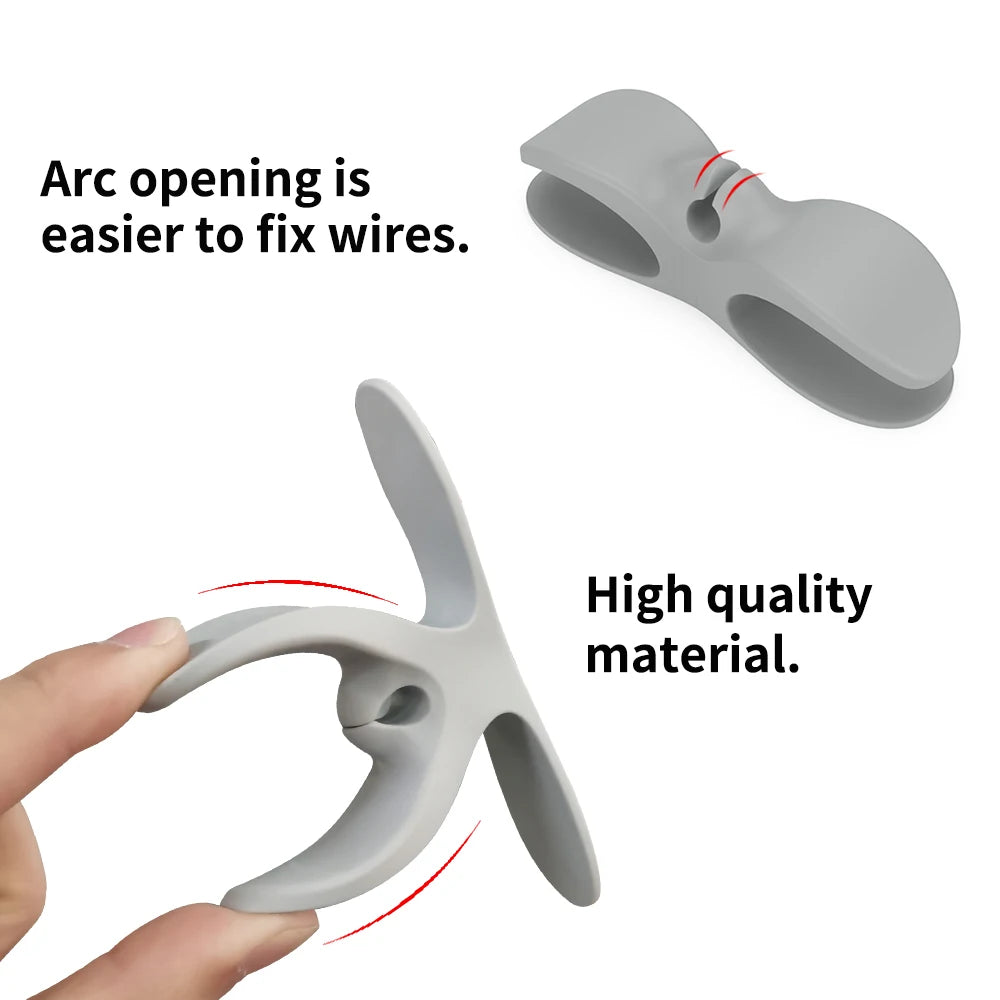 Cord Organizer for Appliances, 6 Pack Appliance Cord Winder Cable Organizer Stick On Appliances, 2 Extra Stickers