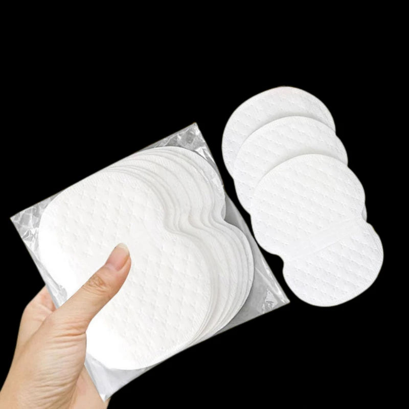 10/500Pcs Disposable Underarm Armpit Sweat Pads Sweat-absorbing Patch Summer Deodorants Non-woven Pads Breathable Ultra-thin