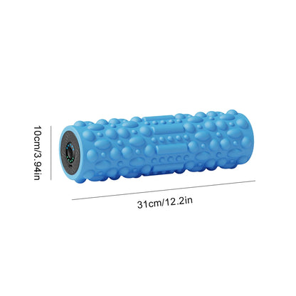 Electric Vibrating Foam Roller Yoga Column Rechargeable Exercise Roller 5 Modes Muscle Roller for Yoga Pilates