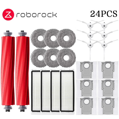 Roborock Q Revo / P10 A7400RR Robot Vacuums Cleaner Accessory Main Side Brush Hepa Filter Mop Cloths Dust Bag Spare Part