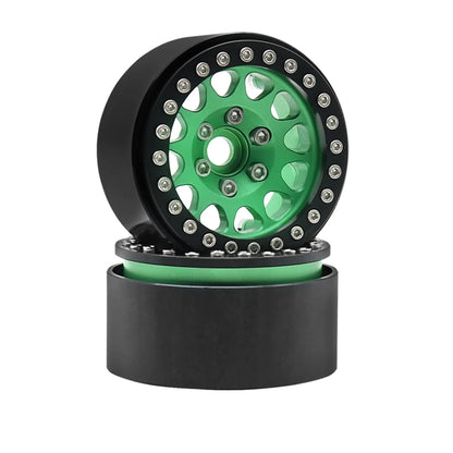 Metal 1.9 Beadlock Wheel Rim Hub for 1/10 Hsp Redcat Rc4wd WRAITH Tamiya Axial SCX10 D90 HPI RC Car Spare Part