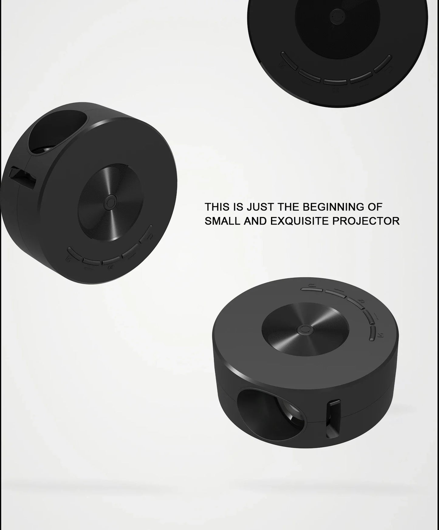 HD Outdoor Home Theater  Projector YT200 Portable LED Projector Media Player Audio Projectors Wired Screen For iPhone/Android