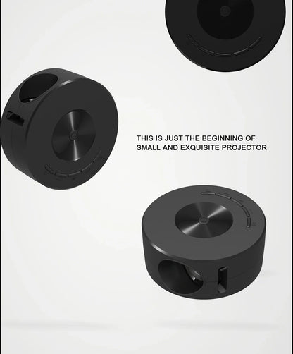 HD Outdoor Home Theater  Projector YT200 Portable LED Projector Media Player Audio Projectors Wired Screen For iPhone/Android