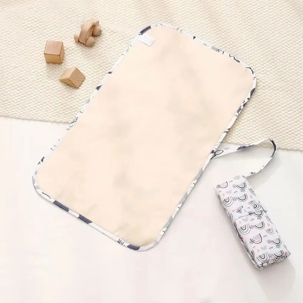 Soft Foldable Baby Changing Mat Portable Waterproof Diaper Changing Pad Durable Compact Newborn Diaper Changer Travel