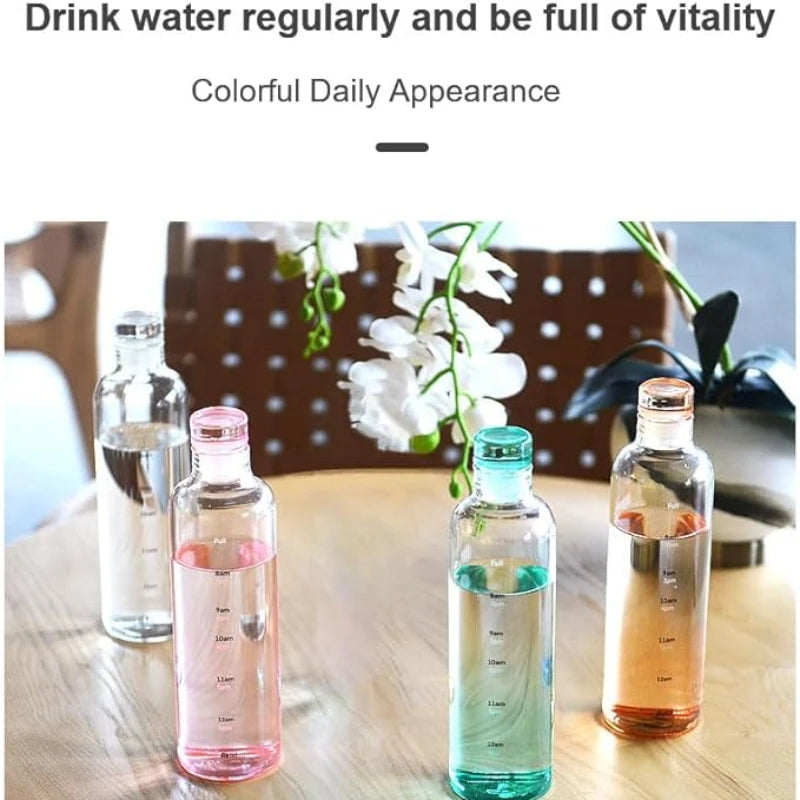 Sports Water Bottle New Simple Water Cup Portable Water Container Outdoor Travel Fitness Sports Gym Bottle Milk Juice Bottle