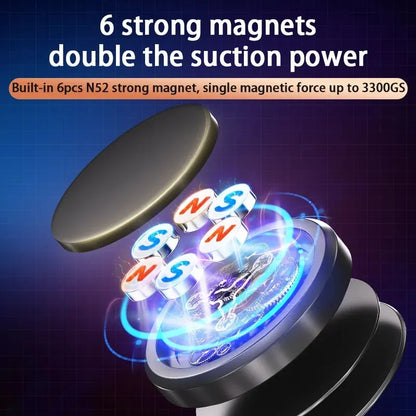 NEW Magnetic Car Phone Holder Mount Without Gravity Mobile Cell GPS Magnet Suction Support In Car Bracket Stand for All Phones