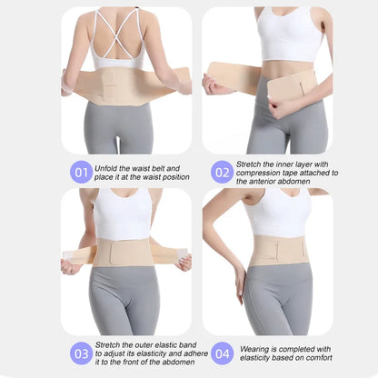 Sports Ultra Thin Back Brace with Lumbar Pad, Seamless Yoga Fabric, Back Brace for Lower Back, Waist Brace for Lower Back Pain