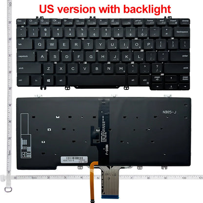 NEW US laptop keyboard For DELL Latitude 3300 5200 5300 7200 7300 3301 7290 5310 7301 E7300 E5300 5300 2-in-1 P97G