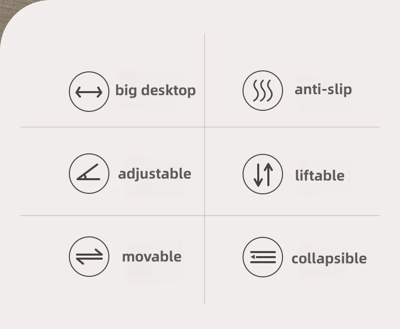 Laptop Bed Tray Table, Adjustable Laptop Bed Table,Portable Standing Desk with Storage Drawer,Foldable Lap Tablet Table for Sofa