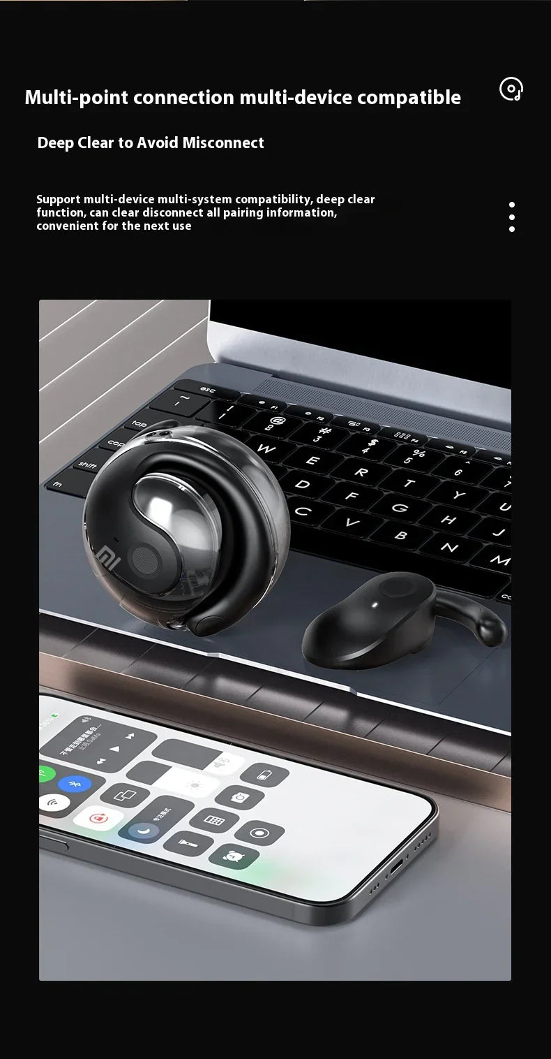 Xiaomi JM13 earphones Bluetooth abiertos OWS nal á mbricos Bluetooth 5,4 earphones HD Camel Da subwoofer sports earphones