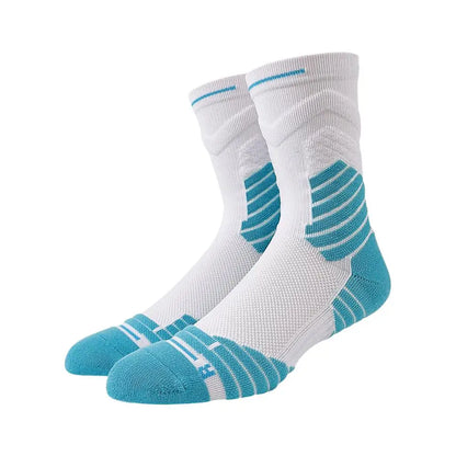 Professional Sports Socks Training Athletic Socks Basketball Crew Socks Cotton Moisture Wicking Socks For Men Women Gifts