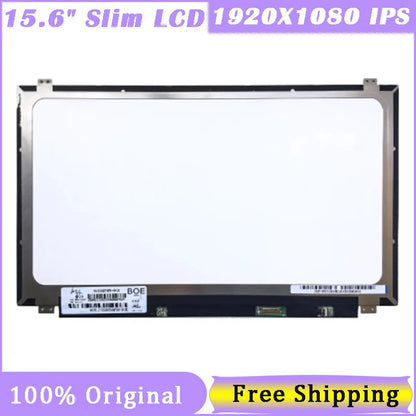 15.6 Inch  Laptop Screen LP156WF6-SPB1 Fit NV156FHM-N43 72% NTSC Matte LED Display 1920*1080 FHD IPS 30 Pin EDP