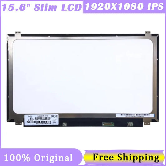 15.6 Inch  Laptop Screen LP156WF6-SPB1 Fit NV156FHM-N43 72% NTSC Matte LED Display 1920*1080 FHD IPS 30 Pin EDP