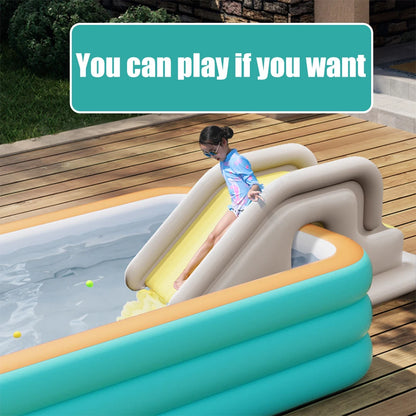 Inflatable Water Slide Inflatable Water Slide Compact Inflatable Climbing Wall Water Slide Park Outdoor Summer Fun for Kids