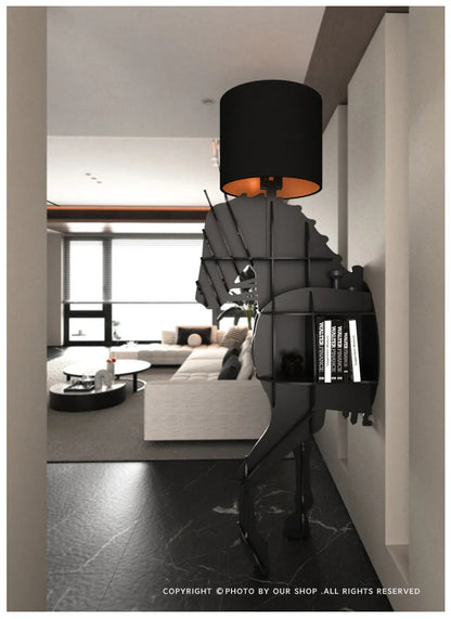 Organizer Living Room Cabinets Open Shelves Light Accent Modern Display Cabinet Storage Wall Luxury Vitrina Home Furniture