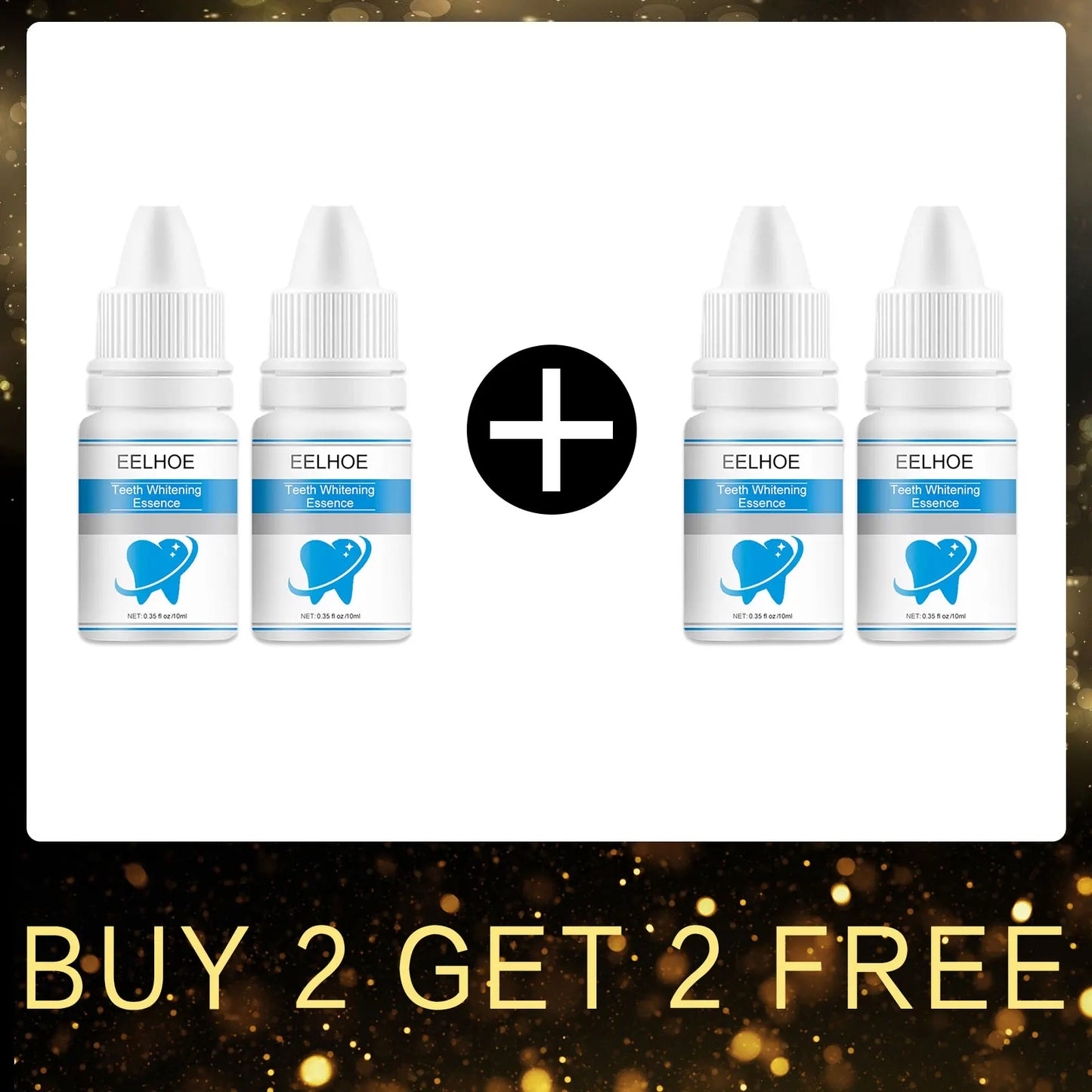 EELHOE Teeth Whitening Serum Caries Remove Teeth Plaque Remover Yellow Tooth Stain Cleaner Teeth Cleansing Dental Repair Serum