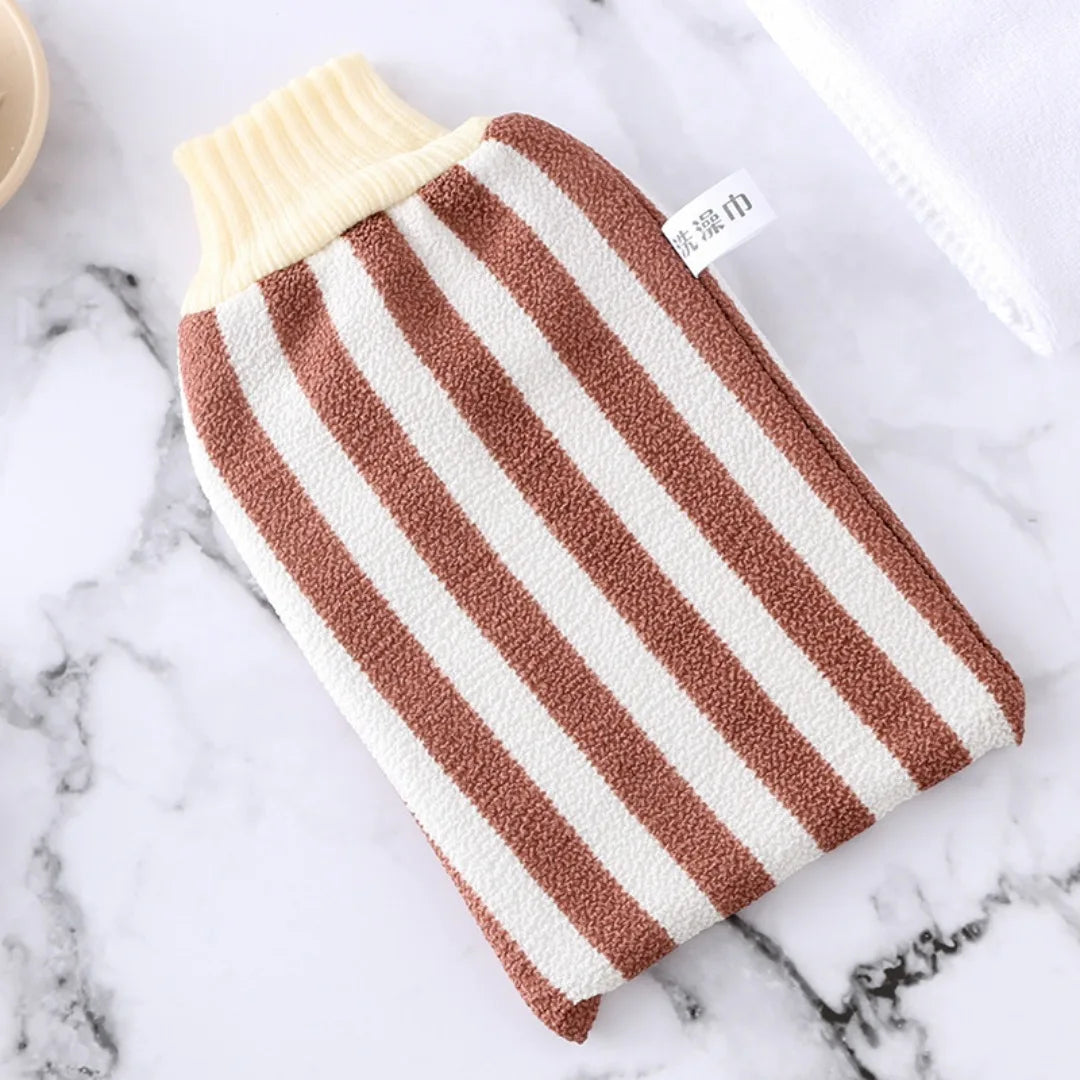 Bath for Peeling SPA Exfoliating Shower Brush Washcloth Body Cleaning Scrubber Mitt Rub Body Wash Gloves Back Shower Bath Towel