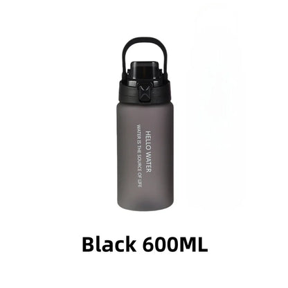 Sports Water Bottle Fitness Water Bottle Portable Outdoor Water Cup Reusable Water Bottle With Flip Top Lid Travel Water Bottle