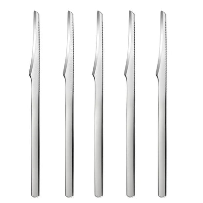 1/2/5Pcs Feet Pedicure Knife Tools Stainless Steel Foot Scrubber Dead Skin Remover Foot Scraper Knife Scraping Manicure Tool