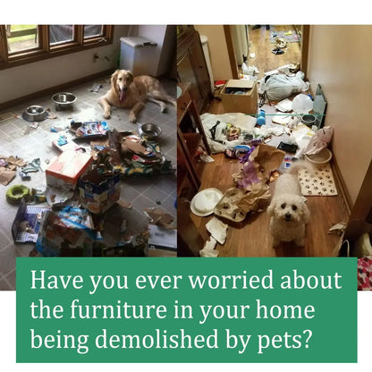 No Chew Spray Alcohol Free Dog Anti Chew Spray Non-Toxic Cats Dogs Anti-Chew Bitter Spray No Smell for Prevent Dogs Pets Chewing