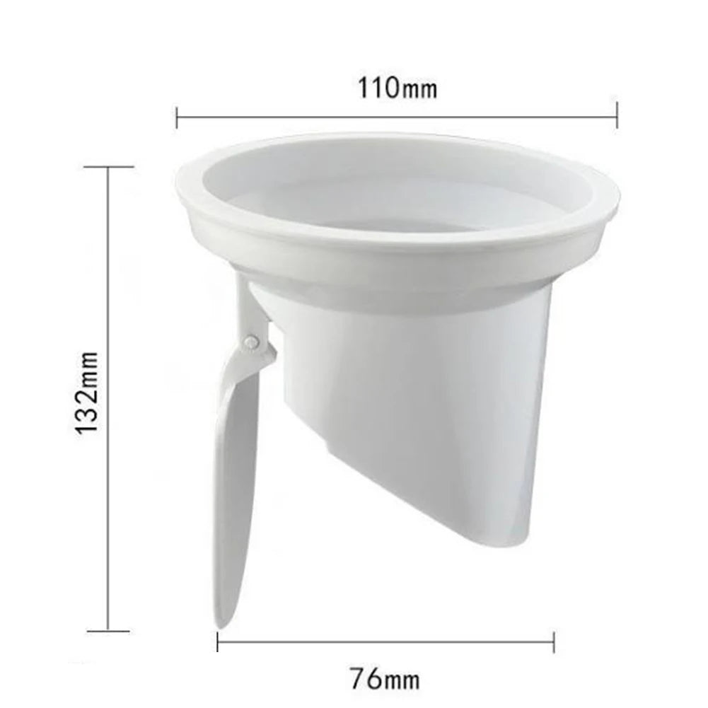 Toilet Flange Flange Check Valve Toilet Accessories Wax Ring With Backflow Anti-backflow Perfect Seal For Toilet Hone Supplies