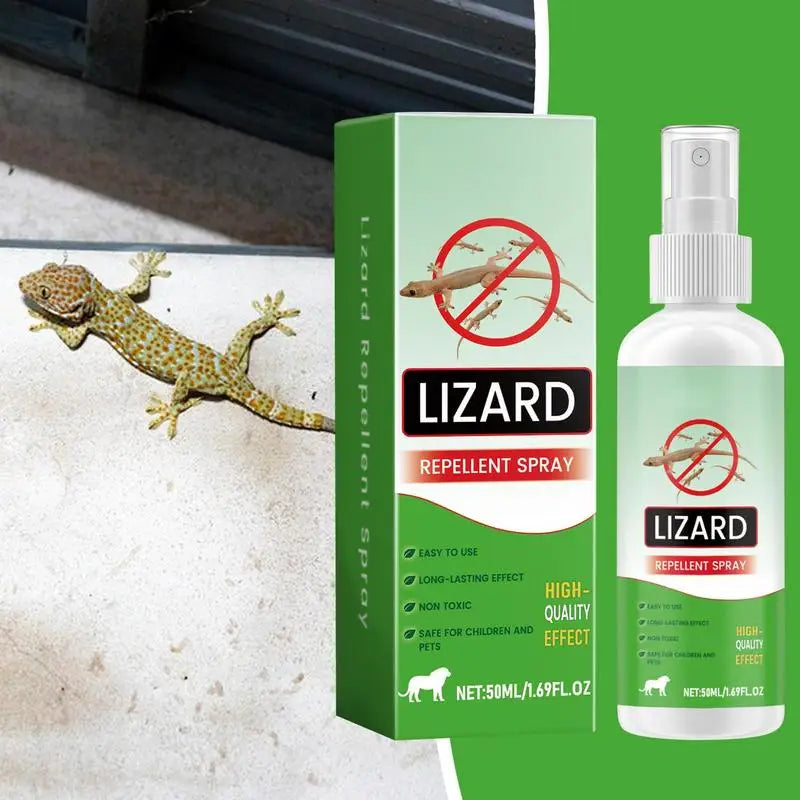 50ml Lizard Repellents Spray Natural Lizard Repellents Lavender Oil Gecko Spray Powerful Pet Safe Reptile Deterrents Control