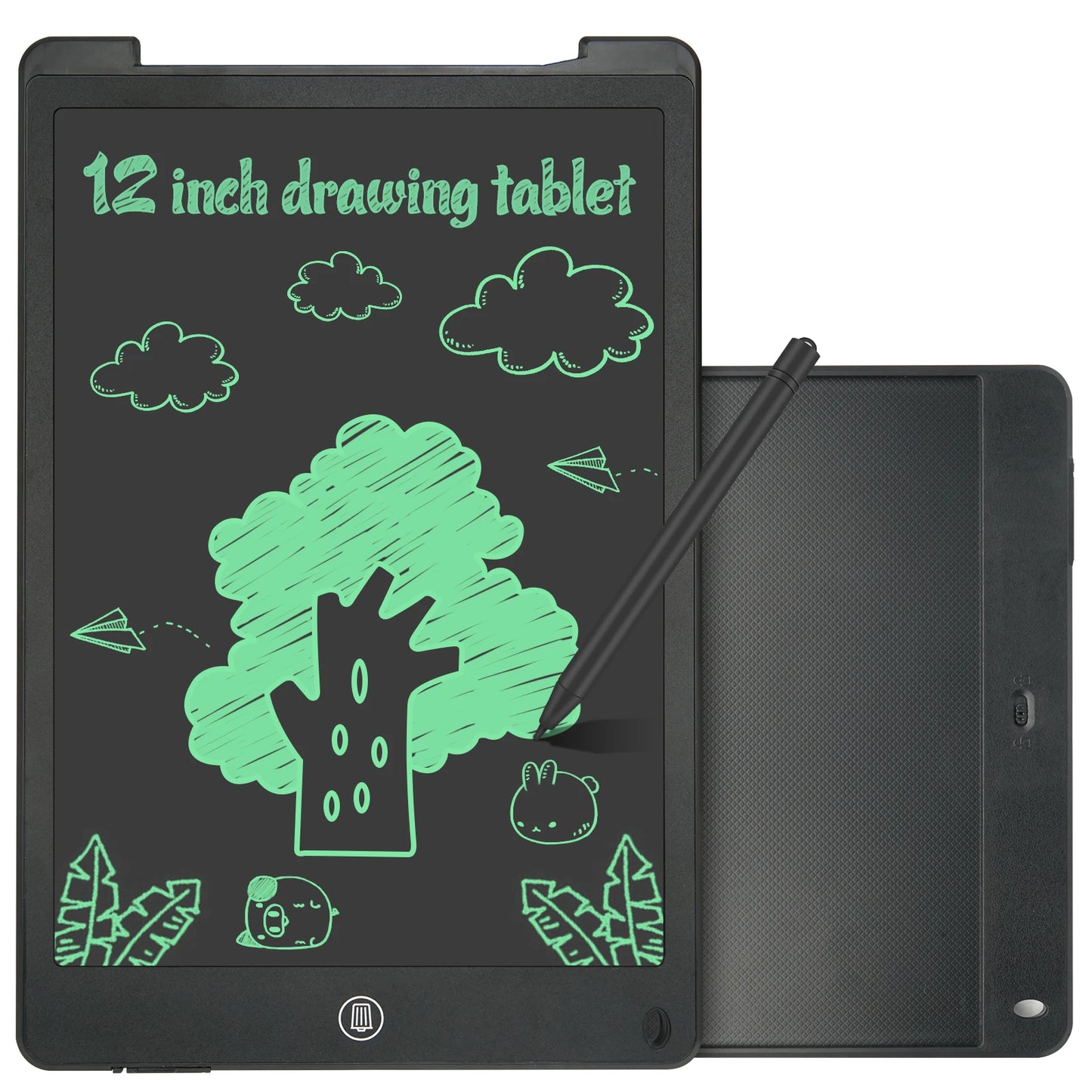 NEWYES 12" LCD Writing Tablet Digital Drawing Tablet Handwriting Pads Portable Electronic Tablet Board ultra-thin Board with pen