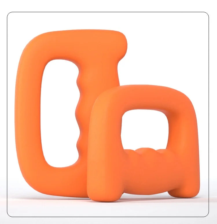 0.5/1/1.5/2kg Boxing Dumbbell 1Pc Portable Wrist Muscle Training D-shape Dumbbell Yoga Fitness Weight Bearing Sports Equipments