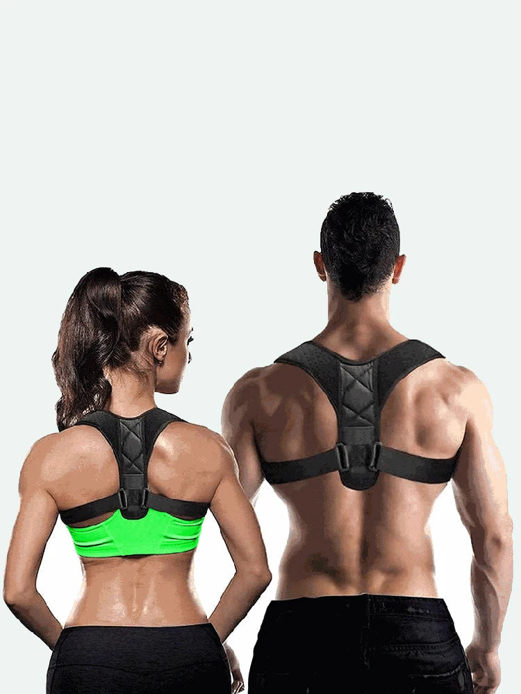 Invisible Posture Corrector for Back - Breathable Anti Hunchback Brace Adjustable Clavicle Support, Comfort for Office