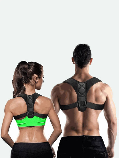 Invisible Posture Corrector for Back - Breathable Anti Hunchback Brace Adjustable Clavicle Support, Comfort for Office