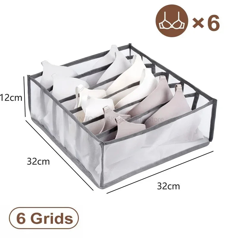 Closet Organizer Underwear Organizer For Wardrobe Clothes Organizers Cabinets Drawer Organizers Bra Socks Storage Organizer Box
