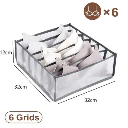 Closet Organizer Underwear Organizer For Wardrobe Clothes Organizers Cabinets Drawer Organizers Bra Socks Storage Organizer Box