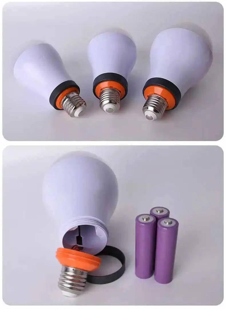 Home Smart Power Outage Emergency Light Automatic Charging Magical Energy-Saving Bulb That Lights Up When Encountering Water Led