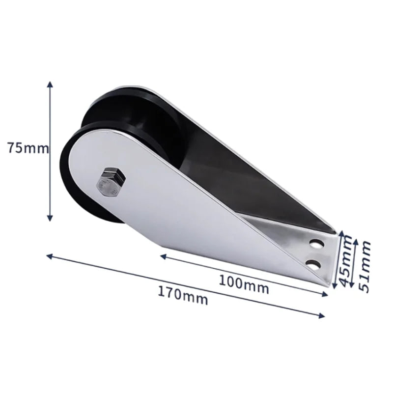 316 Stainless Steel Anchor Bracket Anchor Wheel Anchor Puller Anchor Bracket Yacht And Hardware Boating Accessories Ship Accesso