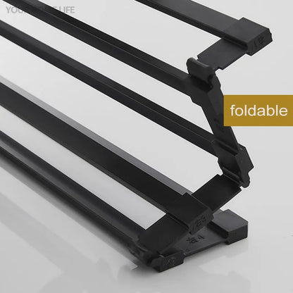 Roll up Dish Drying Rack Over The Sink for Kitchen Portable Aluminum Dish Rack Foldable Dish Drying Racks No rust No mildew New