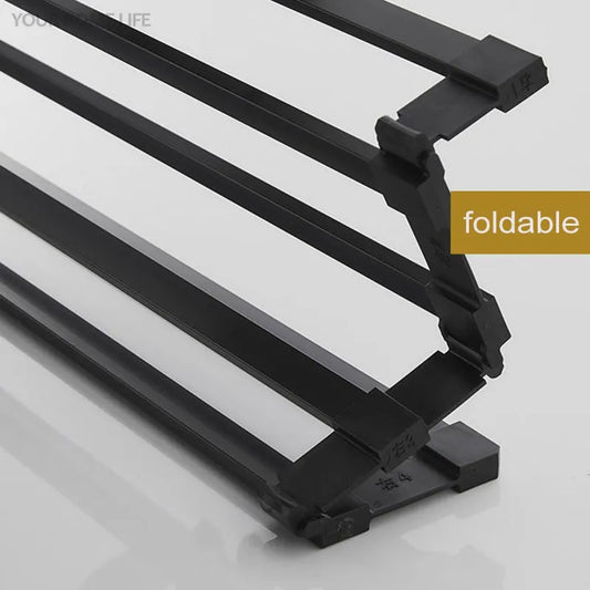 Roll up Dish Drying Rack Over The Sink for Kitchen Portable Aluminum Dish Rack Foldable Dish Drying Racks No rust No mildew New