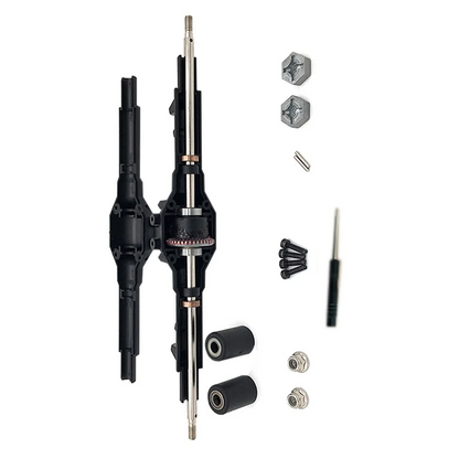 For Wltoys 12428 12423 RC Car Spare Parts Rear Axle Rear Gearbox Accessory Parts Differential