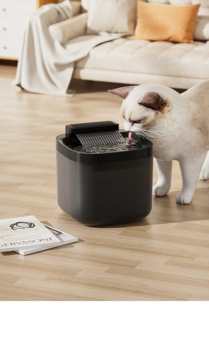 3L/101.45oz Automatic Cat Water Fountain Large Capacity Pet Dog Water Dispenser Circulating Filter Mute Pet Fountain Feeder