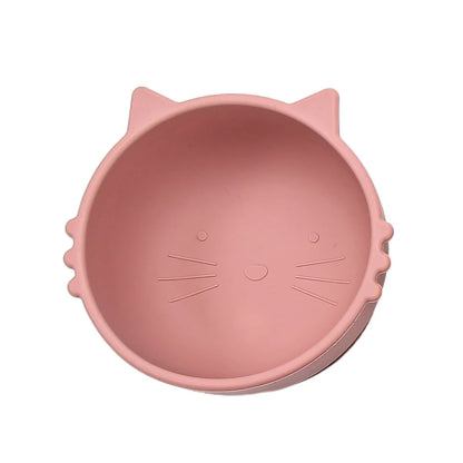 New Silicone Baby Feeding Bowl Tableware for Kids Waterproof Suction Bowl Feeding Bowl BPA Free Silicone Dishes for Baby Bowl