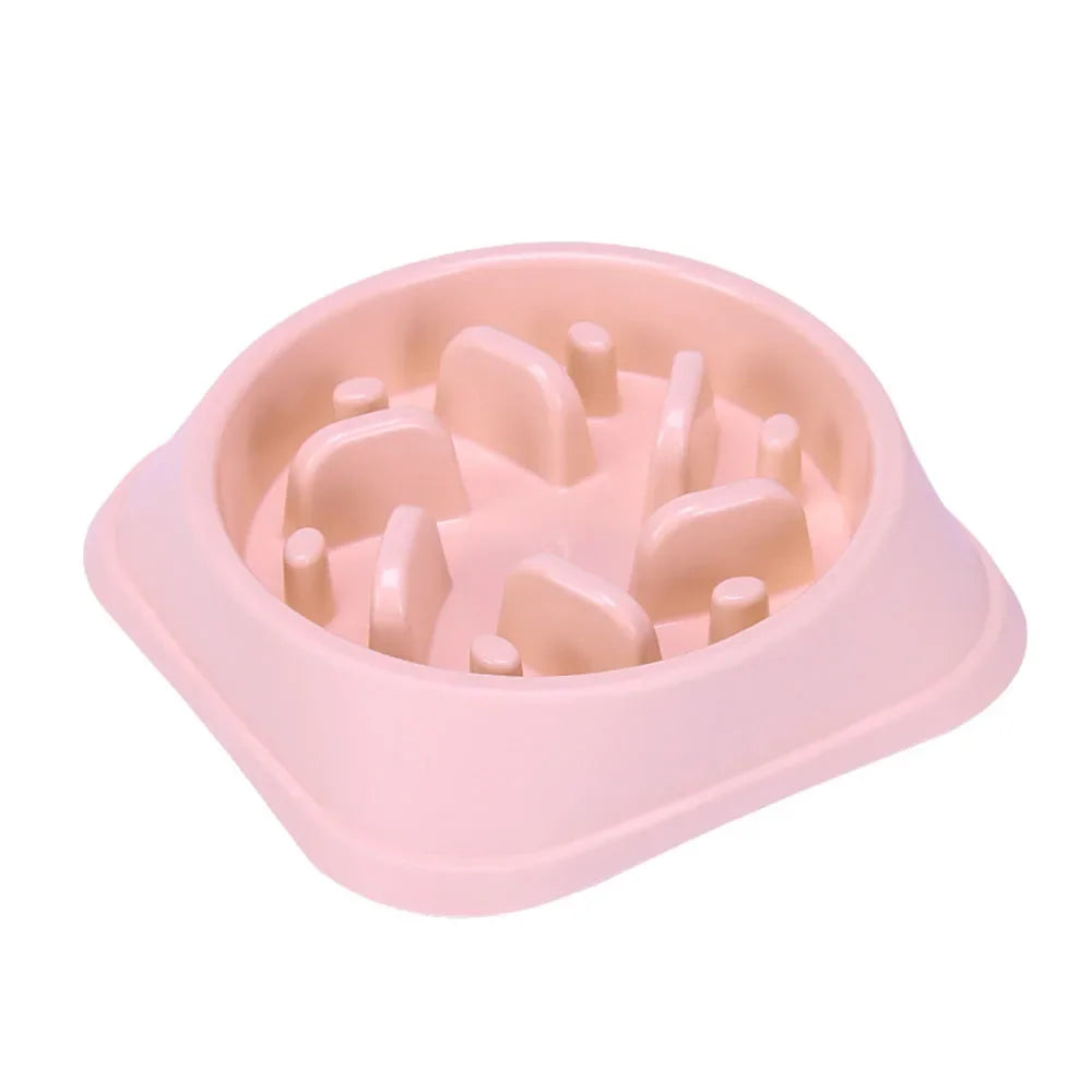 Pet Dog Slow Feeder Bowl Puppy Non Slip Puzzle Bowl Anti-Gulping Pet Slower Food Feeding Dishes Dog Bowl for Medium Small Dogs